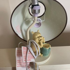 Classic Winnie the Pooh Lamp and Shade